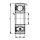 607 ZR C3 Ložisko kuličkové jednořadé s krytem z jedné strany,   7x 19x6