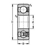 625 TNH P636 Ložisko kuličkové jednořadé,   5x 16x5