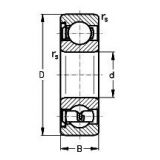 6000 ZR P66 R5-12 Ložisko kuličkové jednořadé s krytem z jedné strany,  10x 26x8