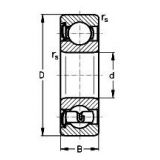 6201 RSR C2 Ložisko kuličkové jednořadé s těsněním z jedné strany,  12x 32x10