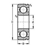 6010 N /ZKL Ložisko kuličkové jednořadé s drážkou pro pojistku,  50x 80x16