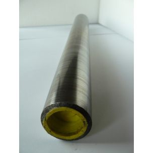 Trubka kr. 43,00x 6,00 - 1.3505 zbytek dlouhý 180+5 Zbytek kruhové trubky 43 x 6 - 180+5 mm z ložiskové oceli 1.3505 (100Cr6+AC) podobné 14 109 dle ČSN, povrch h11 broušený nebo loupaný, tolerance tloušťky stěny ±10%