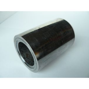 Trubka kr. 56,30x 9,95 - 1.3505 zbytek dlouhý  75+5 Zbytek kruhové trubky 56,3 x 9,65 - 75+5 mm z ložiskové oceli 1.3505 (100Cr6+AC) podobné 14 109 dle ČSN, povrch v toleranci ±0,4 válcovaný, tolerance tloušťky stěny ±0,7 mm.
