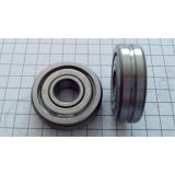 VLM 097 Ložisko kuličkové jednořadé speciální,   8x 24x 7 zápich R 0,85x0,48 (2ZR C3)